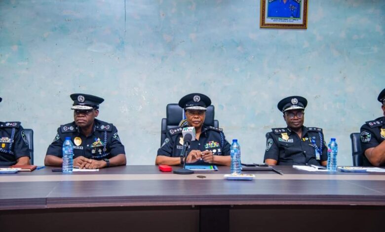 IGP meets senior police officers, emphasizes presidential directive on inter-agency collaboration 5 IMG 20230606 WA0006