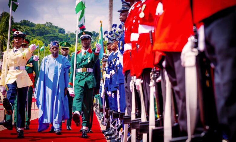 PHOTO NEWS: Tinubu marks Democracy Day, inspects guard of honour 15 IMG 20230612 WA0017