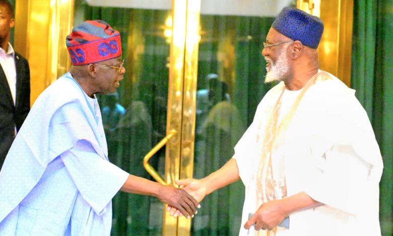 PHOTO NEWS: Tinubu receives former Head of State, Abdulsalami, inaugurates NEC 11 IMG 20230615 WA0016