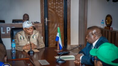 ECOWAS Observation Mission meets Sierra Leone presidential flag bearers, expresses concern over reported violence 10 IMG 20230623 WA0015
