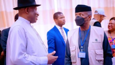 PHOTO NEWS: Jonathan, Osinbajo, other Observer Mission heads meet ahead of Sierra Leone election 1 IMG 20230623 WA0044