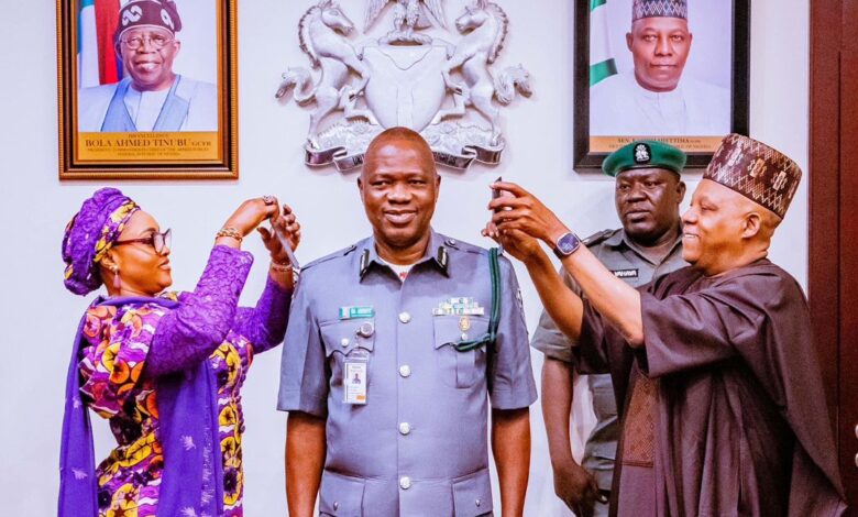Shettima decorates new Customs boss, says appointment morale booster for serving officers 9 IMG 20230626 WA0023
