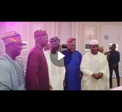 Ambode, Fashola, Sanwo-Olu reunite for President Tinubu 1 IMG 20230629 WA0030