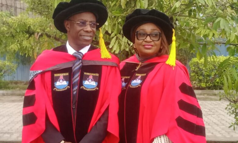 PHOTO NEWS: Ex-Lagos lawmaker, wife bag Doctorate degree in LASU 9 LATEST GRADUATE FEAT 1200x900 1