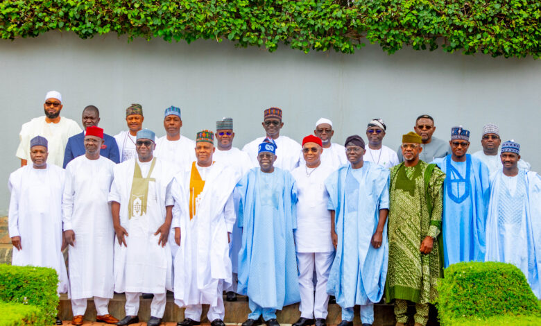 PHOTO NEWS: Tinubu meets APC governors in Presidential Villa 23 TAF 2474