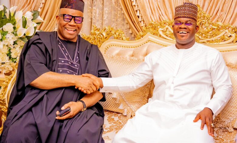 10th Senate Presidency: Akpabio, Barau my project - Yahaya Bello 1 WhatsApp Image 2023 06 01 at 09.34.33