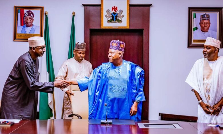 Shettima meets with State House perm sec, other senior civil servants in VP's office 1 WhatsApp Image 2023 06 14 at 05.14.07