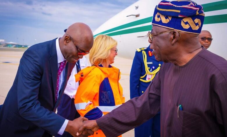 Tinubu arrives Paris, set for summit on global financing pact 1 WhatsApp Image 2023 06 20 at 22.19.36