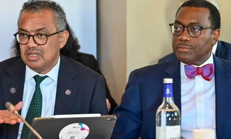 AfDB, European Investment Bank, WHO, others launch new investment platform to strengthen primary health care services 1 a1 adesina prst who