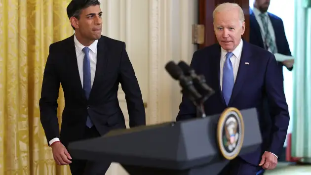 Biden and UK’s Sunak sign ‘Atlantic Declaration,’ pledging agreements on A.I. and critical minerals 1 image 10