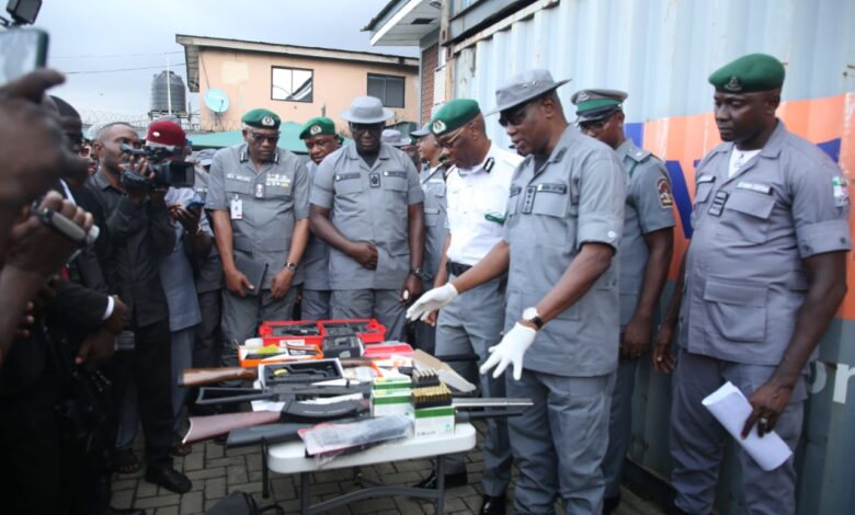 Customs intercepts arms, ammunitions in Lagos, arrests 2 5 20230718 093208