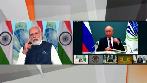 India downplayed a key Russia-friendly summit, but Putin and Xi may not be complaining 1 230704032657 01 sco summit modi putin 070423