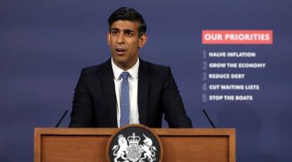 UK visa fees, health surcharge to rise to meet higher costs, says PM Rishi Sunak 1 AP07 13 2023 000247A