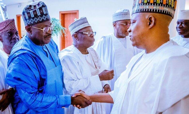 Shettima receives former senators on solidarity visit, solicits cooperation for Tinubu administration 13 IMG 20230707 WA0052