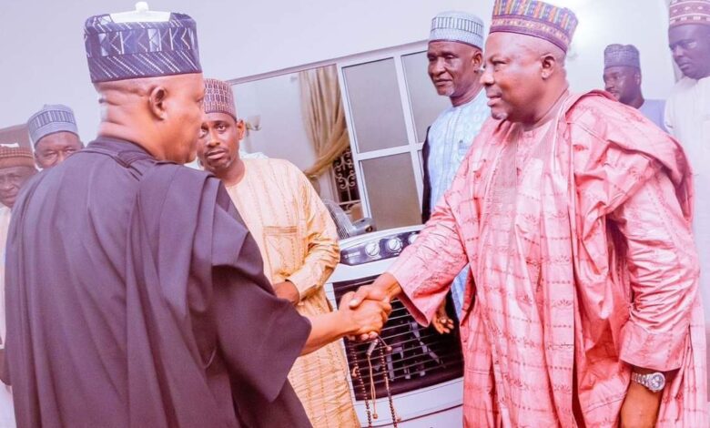 Shettima loses family member, returns to Maiduguri on condolence visit 1 IMG 20230709 WA0088