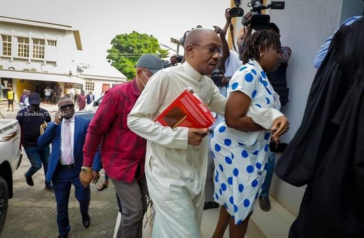 Suspended CBN Gov. Emefiele pleads not guilty to 2-count charge 1 IMG 20230725 WA0032