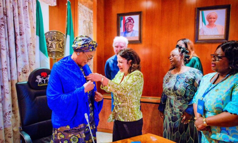 First lady joins forces with UN to empower women, end gender-based violence, child labour in Nigeria 1 IMG 20230727 WA0060