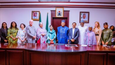 Shettima affirms FG's commitment to girl-child education, gender empowerment 2 Shettima Malala