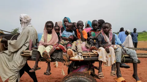 14 million children in Sudan are in dire need of humanitarian support, says UNICEF 1 230804163221 01 sudan children refugees 080423