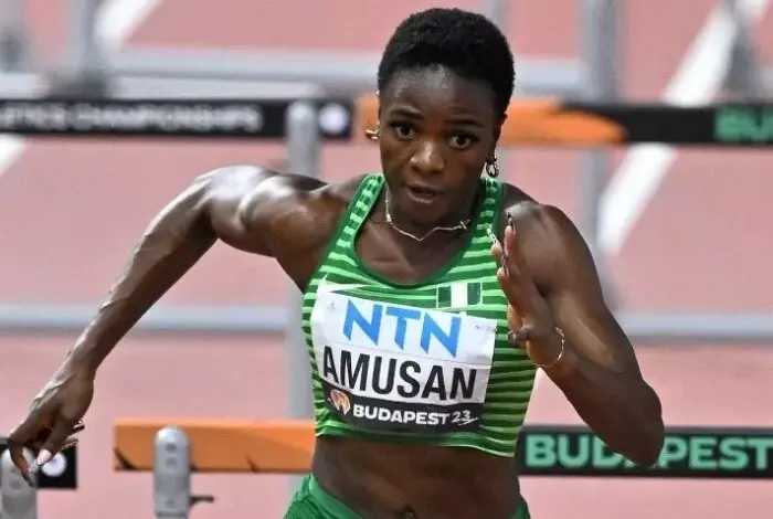 World Athletics Championships: Amusan finishes 6th in 100m hurdles final 1 Amusan at the World Athletics Championships in Budapest e1692913986768