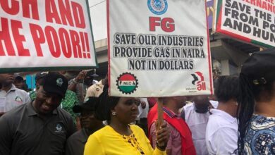 Hamzat, Lagos lawmakers receive protesting NLC, TUC 1 FB IMG 1690965186969