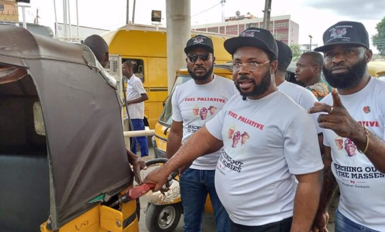 Cleric distributes 'Fuel Palliative ' to Surulere motorists in Lagos 3 FB IMG 1693415479390