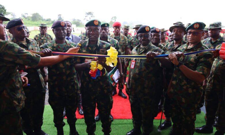 COAS commissions Army projects in Akure 1 IMG 20230802 WA0034