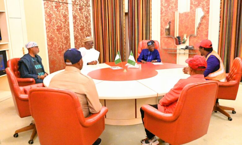 Labour agrees to suspend further protests after meeting with Tinubu, says presidency 5 IMG 20230802 WA00571