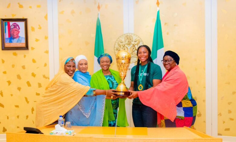 First Lady hails D'Tigress for placing Nigeria on global map of excellence 9 IMG 20230807 WA0106
