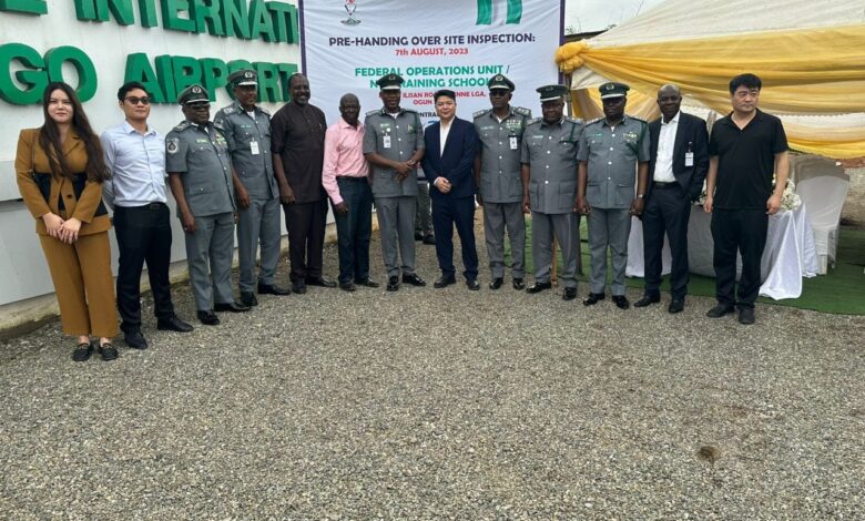 Customs boss inspects proposed 100 hectares Customs Training College, government warehouse, visits Agro International Airport in Ogun 1 IMG 20230808 WA0131