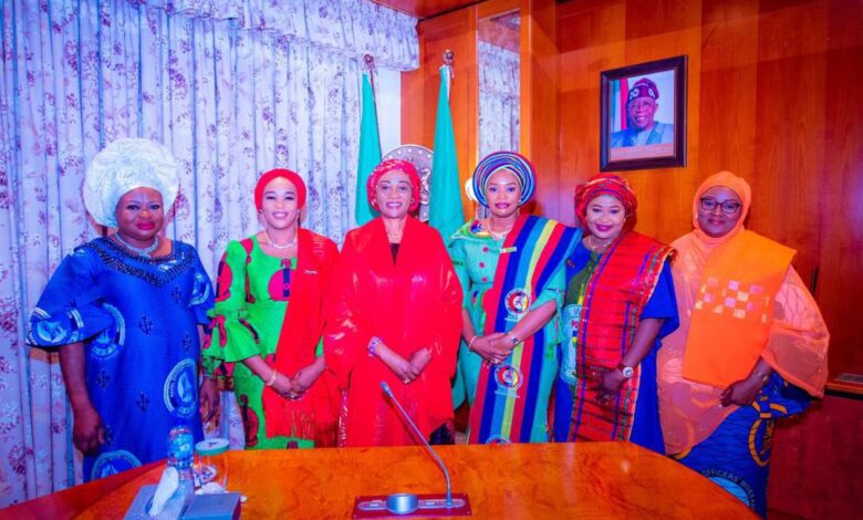 First Lady receives wives of service chiefs, assures of better Nigeria 1 photo 2023 08 22 14 23 31