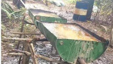 Nigerian army troops uncover illegal oil bunkering in Delta State 3 20230904 163844