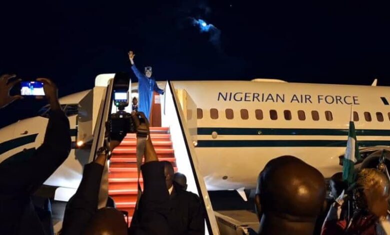VIDEO: Tinubu departs Abuja 12 midnight to India for G20 summit 1 20230905 073345
