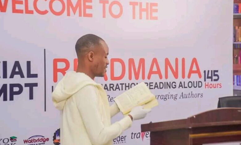 Akwa Ibom first lady visits intending GWR 'marathon reader' John Obot 11 IMG 20230912 WA0002