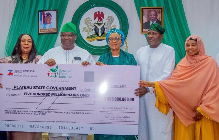 Renewed Hope Initiative gifts 500 Plateau homes with N500m 1 IMG 20230913 WA0000