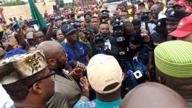 RTEAN: TUC besieges Lagos Assembly, says govt should keep to promises 10 IMG 20230925 WA0054
