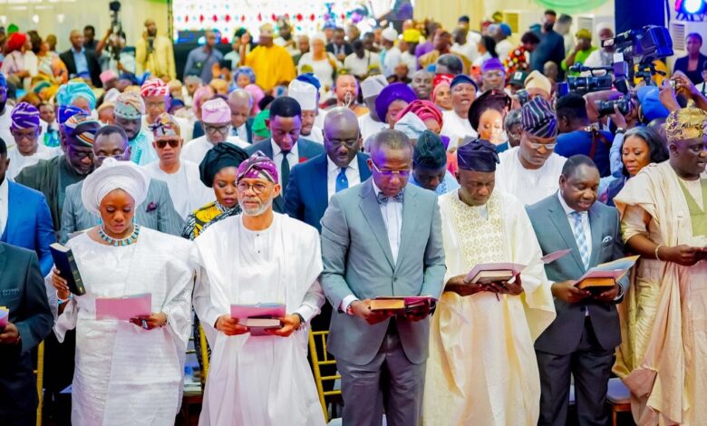 Be humble to listen and learn, Sanwo-Olu tells commissioners, SA's Lagos State 1 Pix 2448