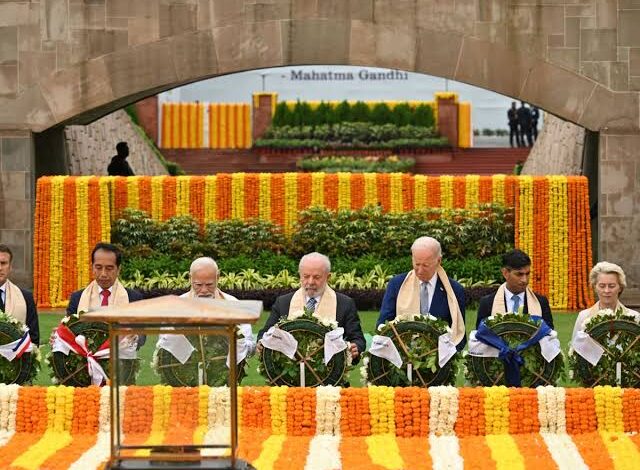 VIDEO: G-20 leaders pay homepage to Mahatma Gandhi 1 images 38