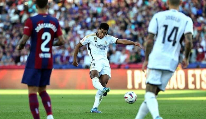 #ElClasico: Late Bellingham winner helps Real Madrid beat Barcalona 2-1 1 131556255 gettyimages 1749769964