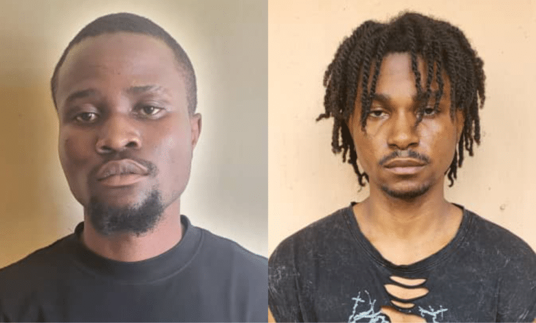 EFCC arrests two suspected internet fraudsters at musician, Skales’, house 1 1696949974048