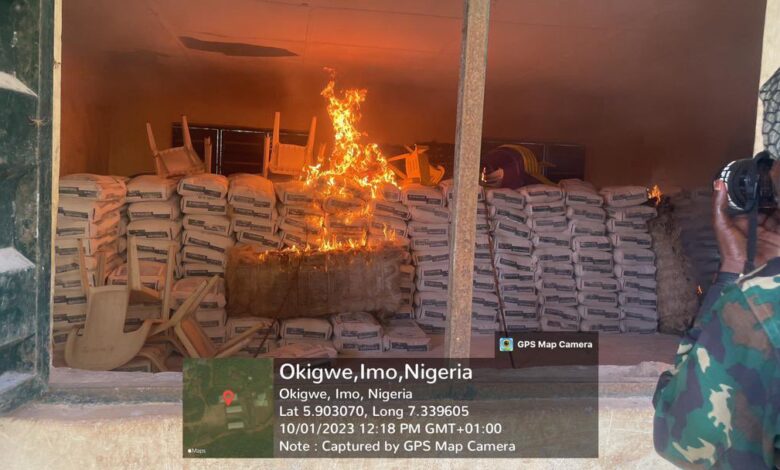 Biafran currency, corpses recovered in IPOB camps raid – Military 7 20231003 124757
