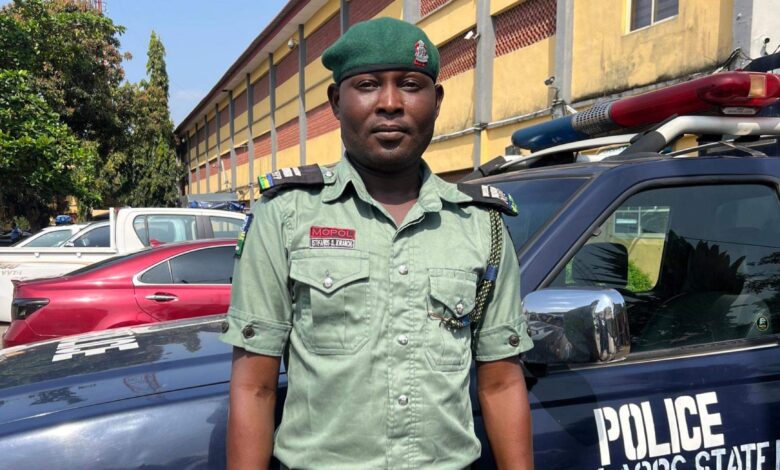 BREAKING: Police unveil identity of man who fired Ak-47 shots at Ladipo market reopening 1 FB IMG 1697632470417