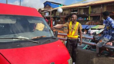 LASTMA impounds 100 vechicles for parking illegally on bridges 11 FB IMG 1698316797853