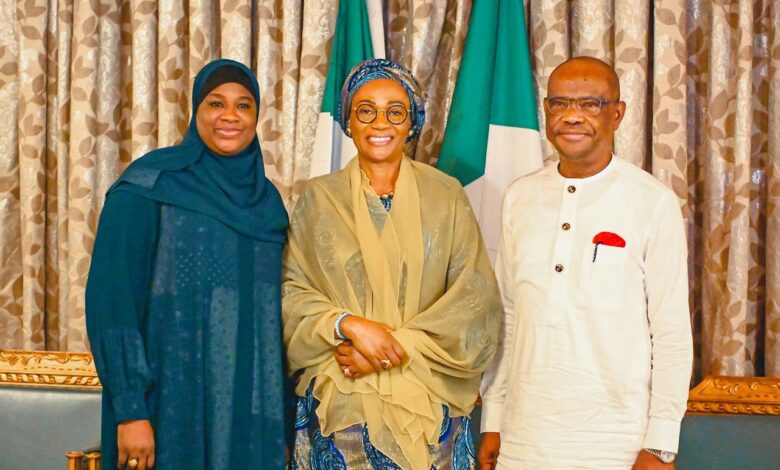 Wike seeks partnership with first lady on establishment of Directorate for Women Affairs in FCT 1 IMG 20231004 WA0017