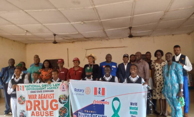 Rotary Club, NDLEA mark World Mental Health Day with students 5 IMG 20231011 WA0003
