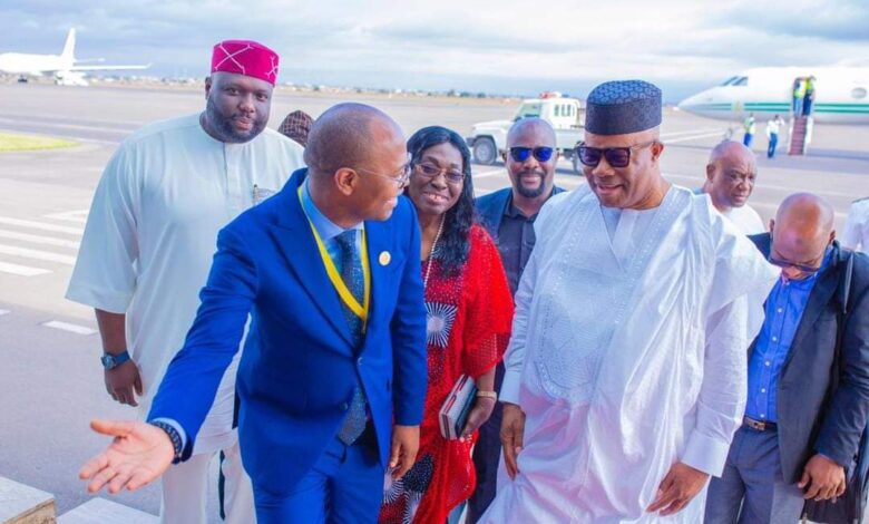 Akpabio arrives Angola for Inter-Parliamentary Union Assembly 7 IMG 20231022 WA0100