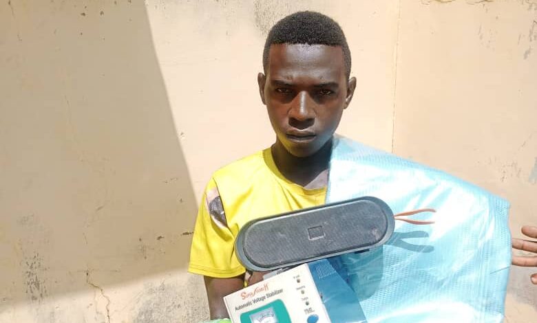 NSCDC arrests man for stealing clothes in Kwara 1 IMG 20231025 WA0212