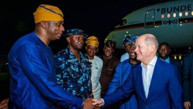 PHOTO NEWS: Hamzat receives German Chancellor, Olaf, in Lagos ahead of meeting with business leaders 13 IMG 20231030 WA0006