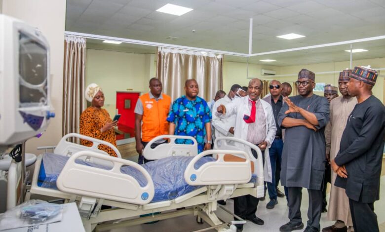 Kwara governor inspects medical facilities, promises to renovate more General Hospitals 1 IMG 20231030 WA0263