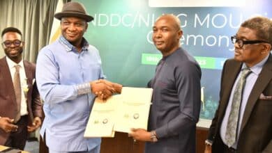 NDDC, NLNG sign pact to maximise impact of development in Niger Delta 7 NDDC NLNG Sign MOU 1
